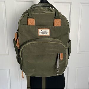 Ruvalino Diaper Bag Backpack Army Green